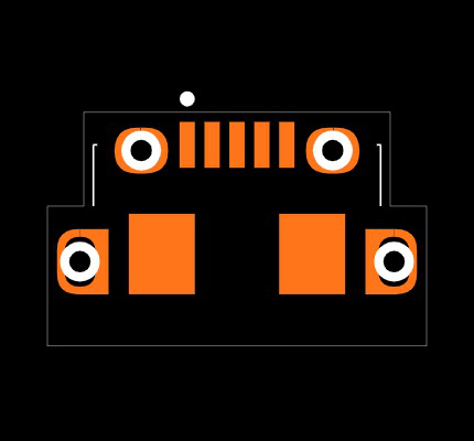 DX4R205JJAR1800 Footprint
