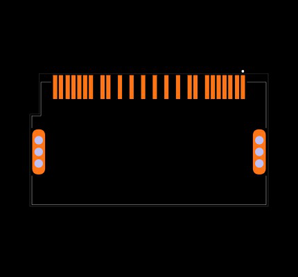 MX77A024HF1 Footprint