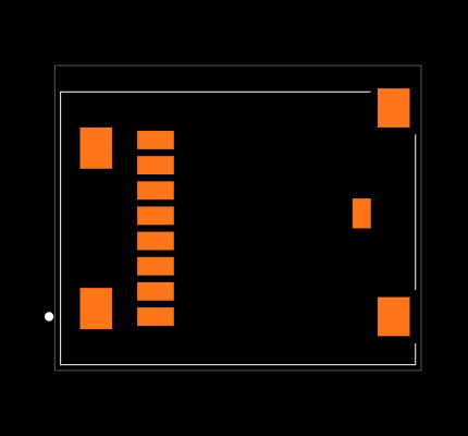 ST1W008S4TR2000 Footprint