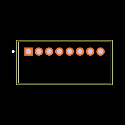 S8B-ZR(LF)(SN) Footprint
