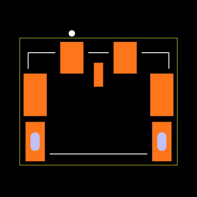 SM03B-LBTAKS-TD-N2T-K-TB(HF) Footprint