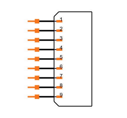 B9B-PH-K-S(LF)(SN) Symbol