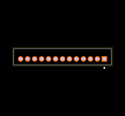 B13B-ZR(LF)(SN) Footprint