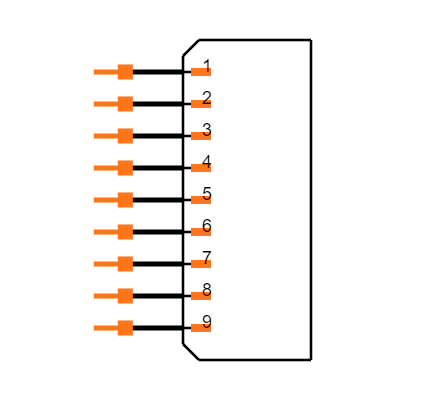 B9B-PH-K-S(LF)(SN) Symbol
