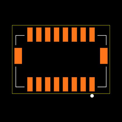 BM16B-NSHDZS-TFT Footprint