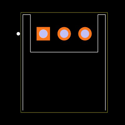 S3B-XH-A-E(LF)(SN) Footprint