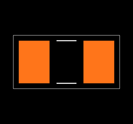 C1206X105M3RACTU Footprint