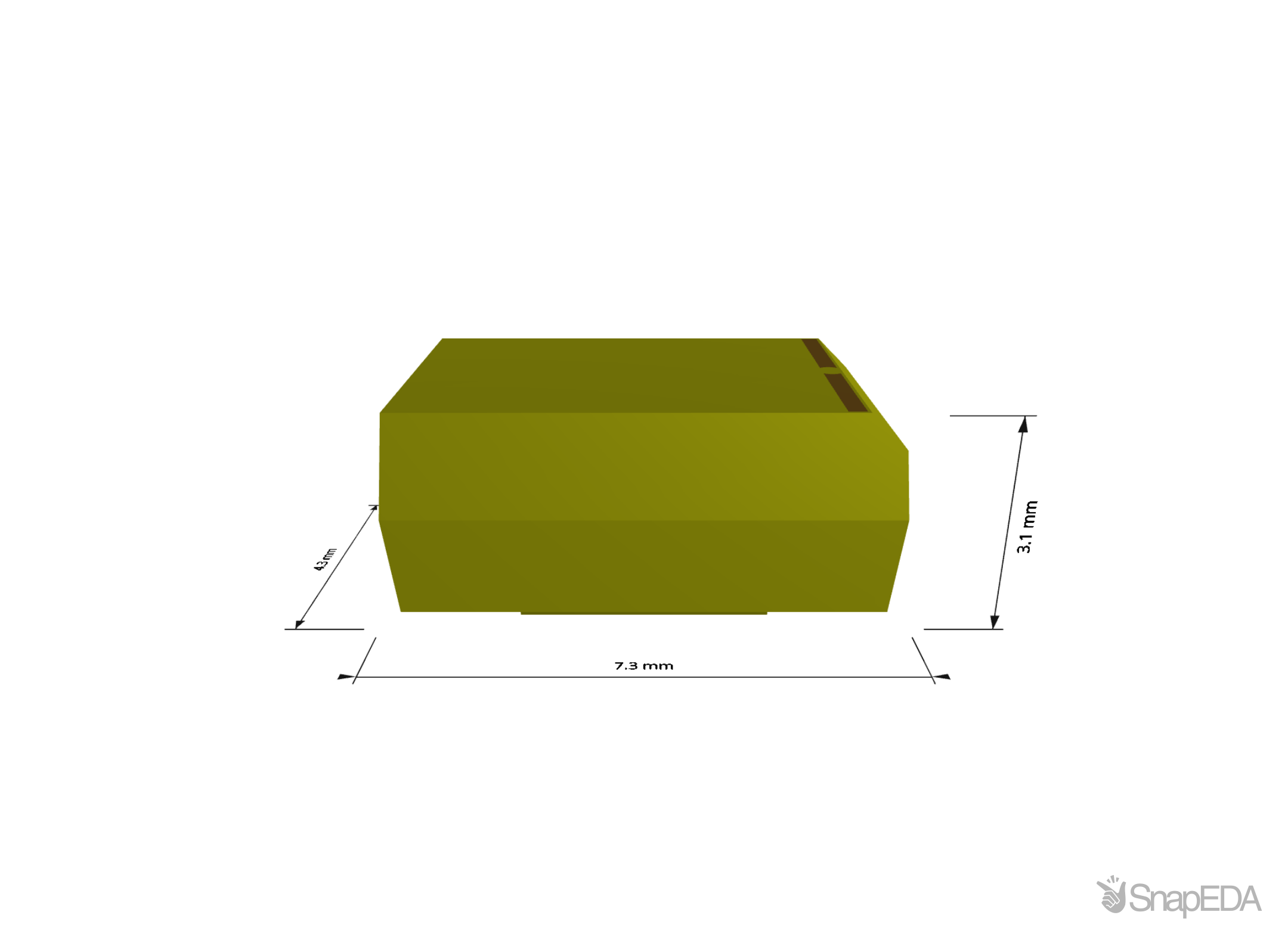 T496D475K050BH6110 3D Model