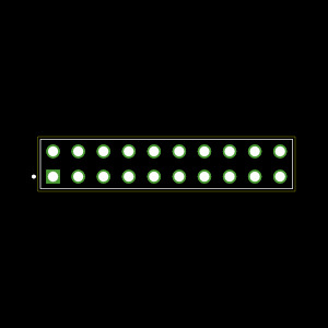 TSHC-110-D-02-020-F-LF Footprint