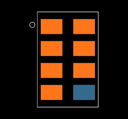 RK73B2ATTD150J Footprint