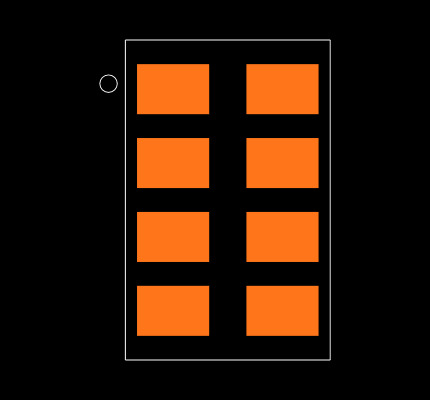 RK73B2ATTD332J Footprint