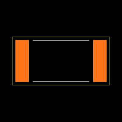 RK73B3ATTE160G Footprint