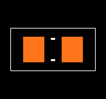 RK73H1ETTP51R0F Footprint