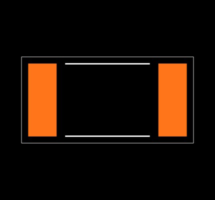 RK73H2HTTE2R05F Footprint