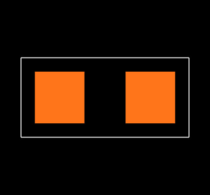 RN73H1JTTD1293B25 Footprint