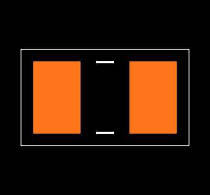 RN73R2ATTD82R0F10 Footprint