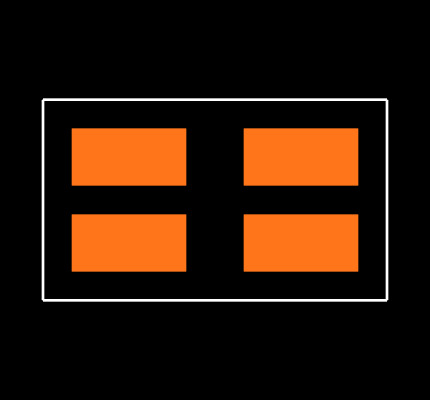 APBL3025ESGC-F01 Footprint