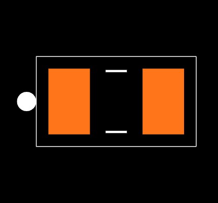 APT2012SYCK/J3-PRV Footprint