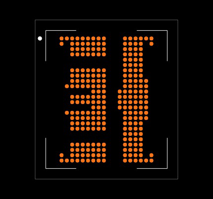 16EM16-M4CTB29-70H01 Footprint