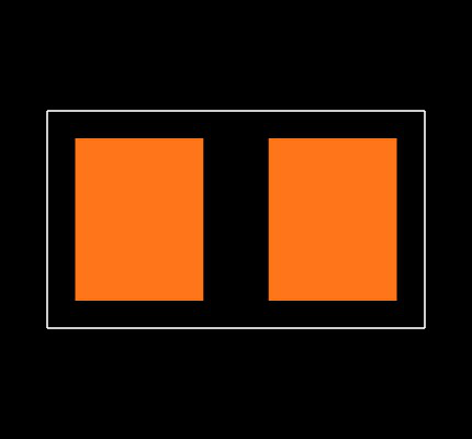 0805J1000102JAT Footprint