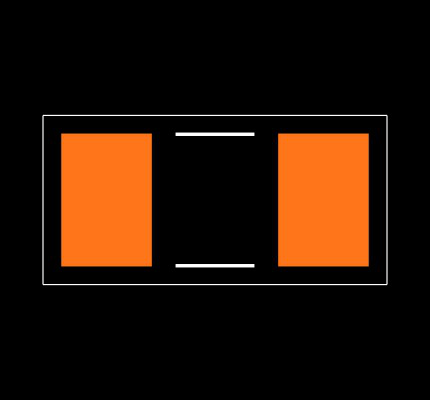 1206J2500103JXT Footprint