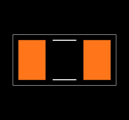 1206J2K00100JCT Footprint