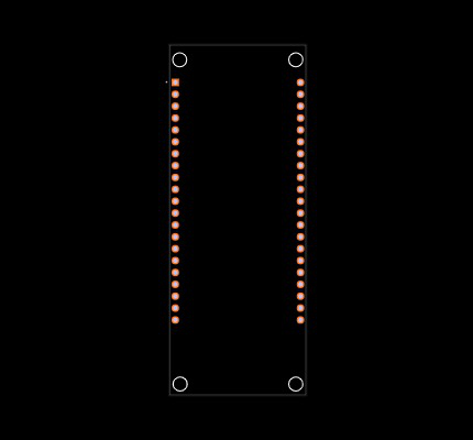 LilyGo-T-Call-SIM800L Footprint