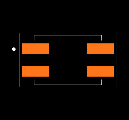 CC2824B475R-10 Footprint