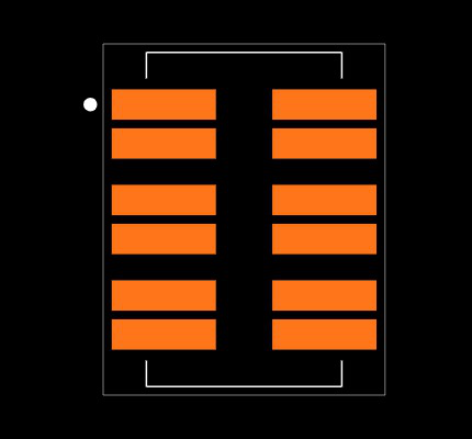 CM3822R800R-10 Footprint