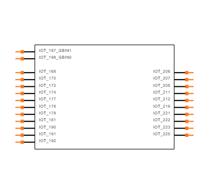 ICE40LP8K-CM121 Symbol