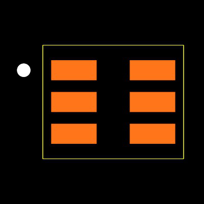 LSK489-SOT-23-6L-TR Footprint