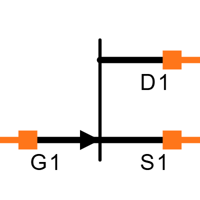 LSK489A-SOT-23-6L-CT Symbol