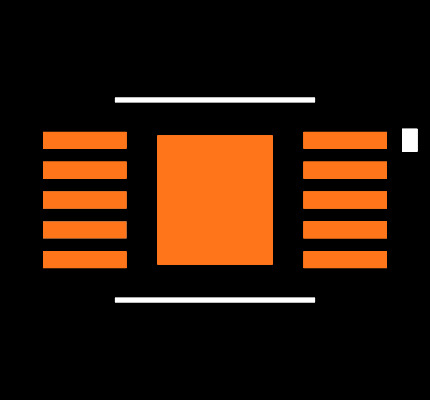 LTC1733EMSE Footprint