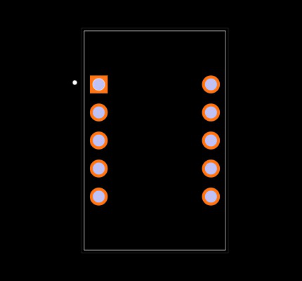 LTD-4608JR Footprint