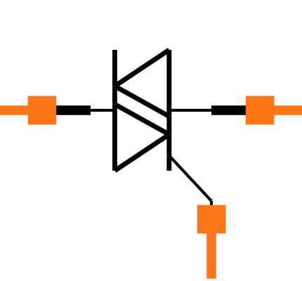 BTA16-600CW3G Symbol