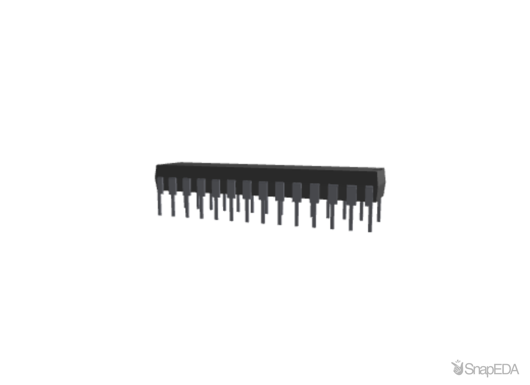 ATMEGA328-PU 3D Model