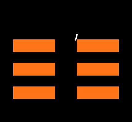 MCP4017T-103E/LT Footprint