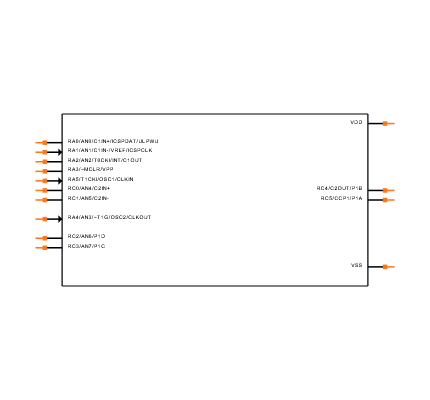 PIC16F684-I/SL Symbol