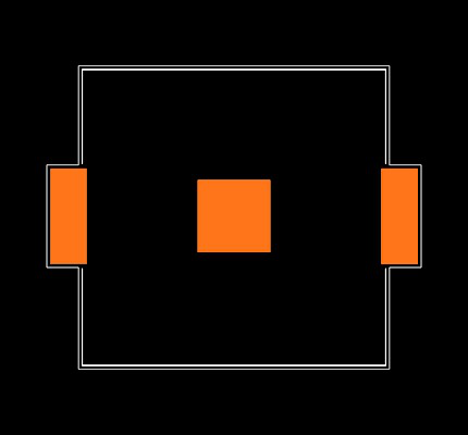 BHX1-5.8-SM Footprint