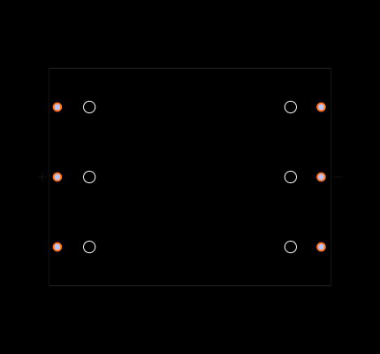 BK-18650-PC6 Footprint