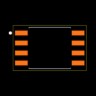 MX25L6433FM2I-08G Footprint