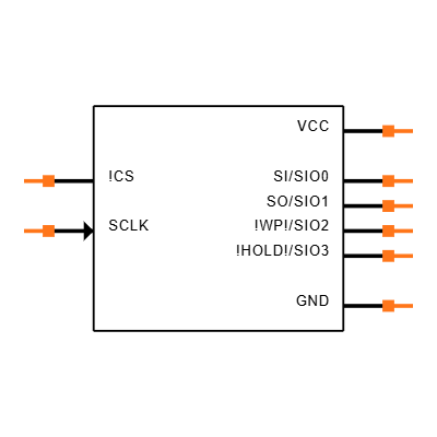 MX25L6433FM2I-08G Symbol