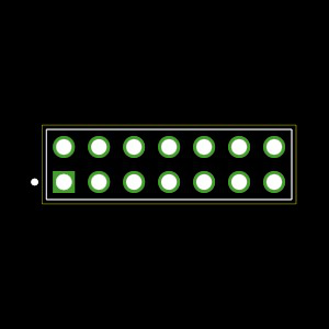 TSHC-207-D-04-040-T-LF Footprint