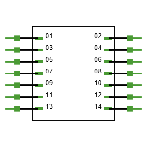TSHC-207-D-04-040-T-LF Symbol