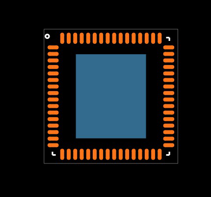 88E1112-C2-NNC1C000 Footprint