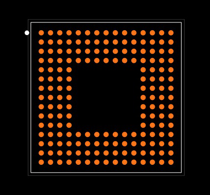 XR17V354IB176-F Footprint
