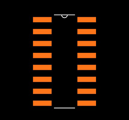 SP232ECN-L Footprint
