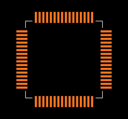 71M6511-IGT/F Footprint