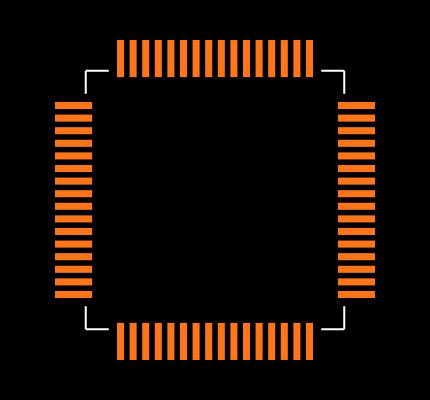 71M6545-IGT/F Footprint