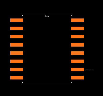 DG509AEWE-C30144 Footprint